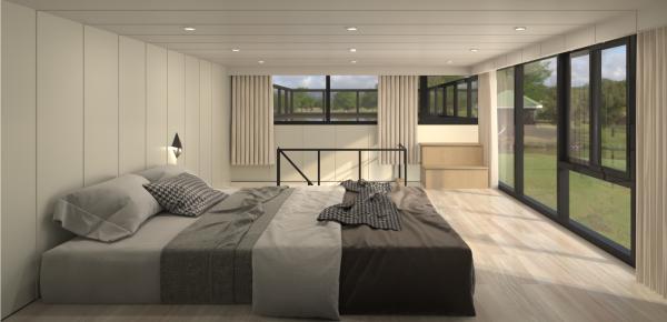 Luxury Modern Space Capsule Micro Modular Prefabricated Movable Storage Container House For Hotel