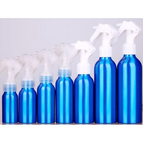 Black Aluminum Spray Bottle Pump Empty For Cosmetic Essential Oil Durable