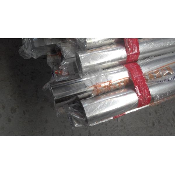 El acero inoxidable de ASTM A544 201 soldó con autógena el espejo del tubo pulió 180 arenas 38*1.5*6000m m