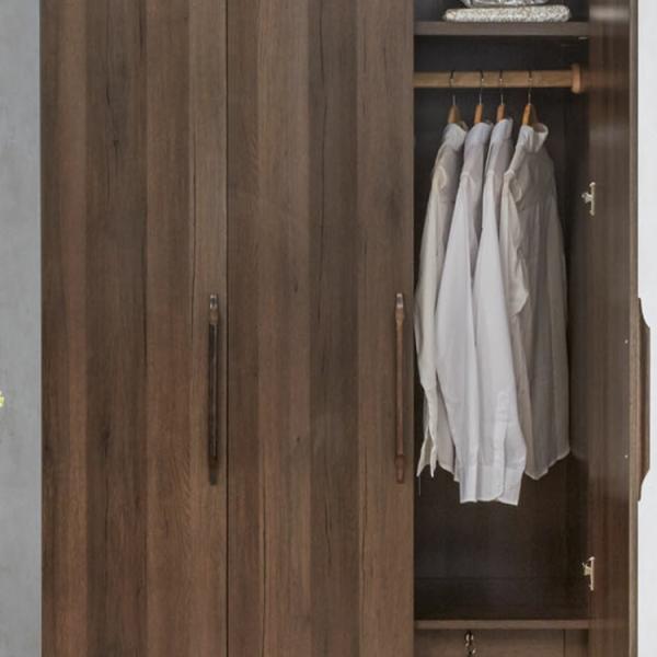E1 Wardrobe Bedroom Sets Wooden Clothes Closet 1205x600x2200mm