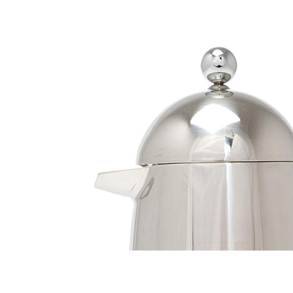 Thermal Insulation Metal French Press 1000ml Double Wall 0.8mm 8 Cup Coffee Plunger