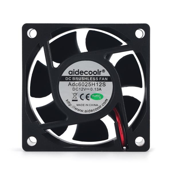 Держатель фланца 4000RPM охлаждающего вентилятора 60x60x25mm шкафа компьютера DC 12V 24V