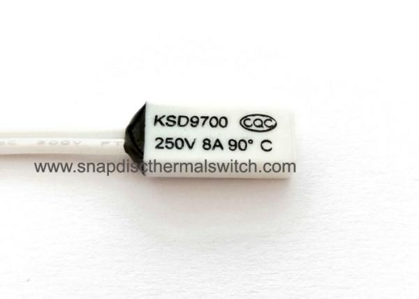Durable Structure Bimetal Thermal Protector Normally Closed CQC TUV Certificated