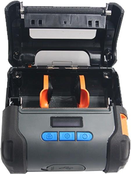 203 dpi Max. Resolução Etiqueta portátil Impressora temporária para produtos Status utilizado