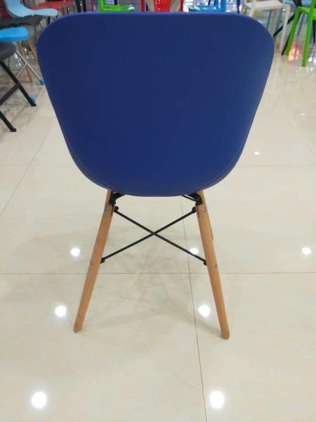 Modern leisure dessert shop dining chair business negotiation clear bar chair high stool coffee shop Nordic simple chair