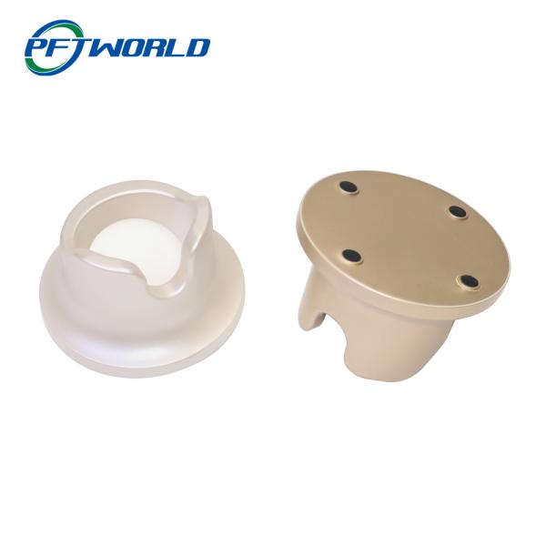 CNC que faz à máquina as peças plásticas, peças da modelação por injeção, peças plásticas do molde