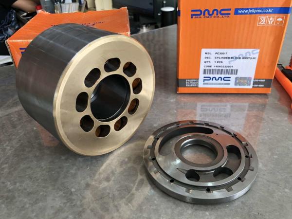 Standard Hydraulic Cylinder Block For Excavator K3V112DT Heavy Equipment Parts
