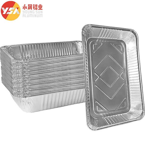 1700ml Disposable Casserole Dish Heavy Duty Aluminum Foil Container