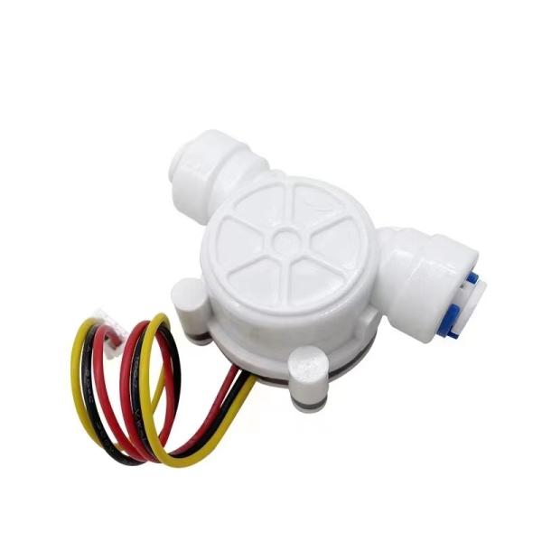 1 Inch 0.3-6L/Min Hall Flowmeter Flow Meter Switch Counter Customizable 1/4 3.5-24V Water Flow Sensor
