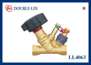Válvula de balanceamento em latão HBP 57-3 com rosca ISO228 de 20 Bar