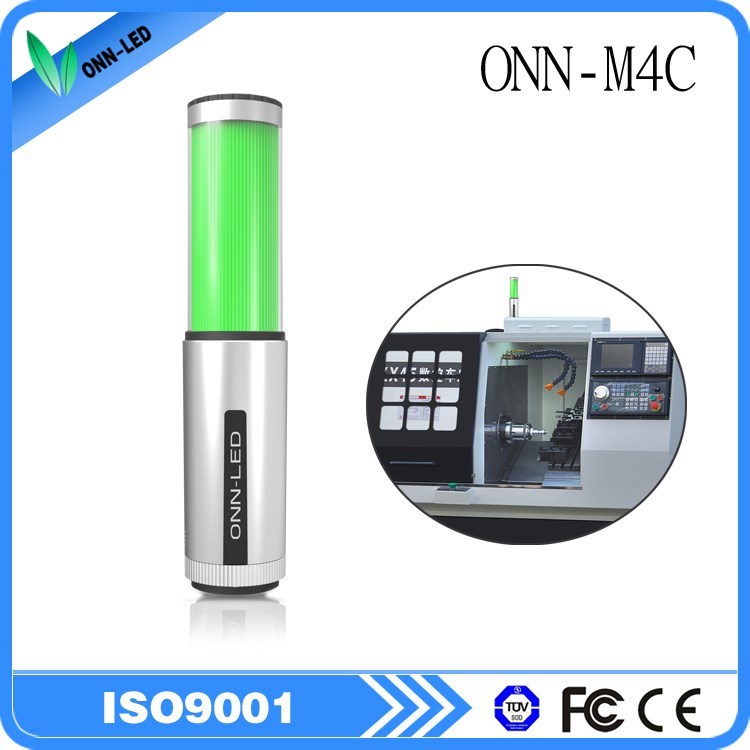 ONN-M4C Tri Color LED Machine Warning Light Foldable Base CNC Equipment Indicator Light