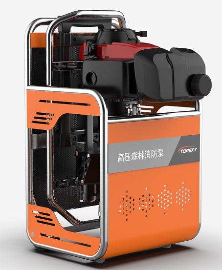 Backpack Remote Transport Forest 4MPa High Pressure Fire Fighting Pumps