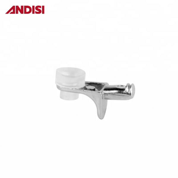 Zinc Finish Furniture Cabinet Shelves Pin Suction Cup Plastic Shelf Support Pegs for Glass