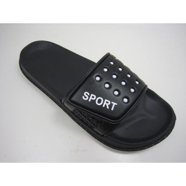 Ladies Breathable Flat Eva Material Slippers Upper With Velcro