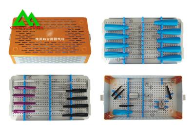 Stainless Steel Medical Instrument Kit For Cervical Peek Cage In Hospital