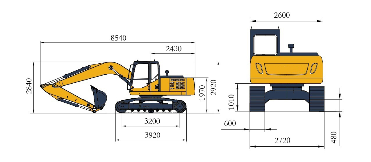 Коммерческие строительные площадки Crawler Excavator H180 с двигателем CUMMINS