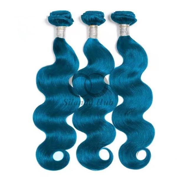 Green Body Wave Remy Human Hair Bundles Sew In Weave Bundles Brazilian Bundle Deals