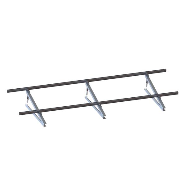 Triangle 60m/S Metal Roof Solar Mounting System Adjustable Standing Seam