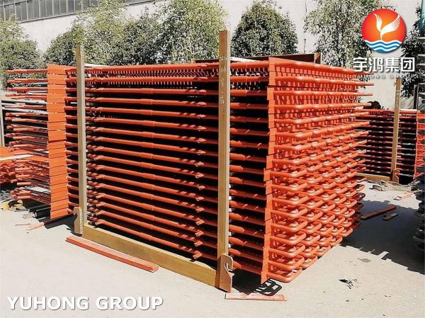 OEM Preheating Spiral Square Fin Tube Seamless Steel ASME SA213 TP317