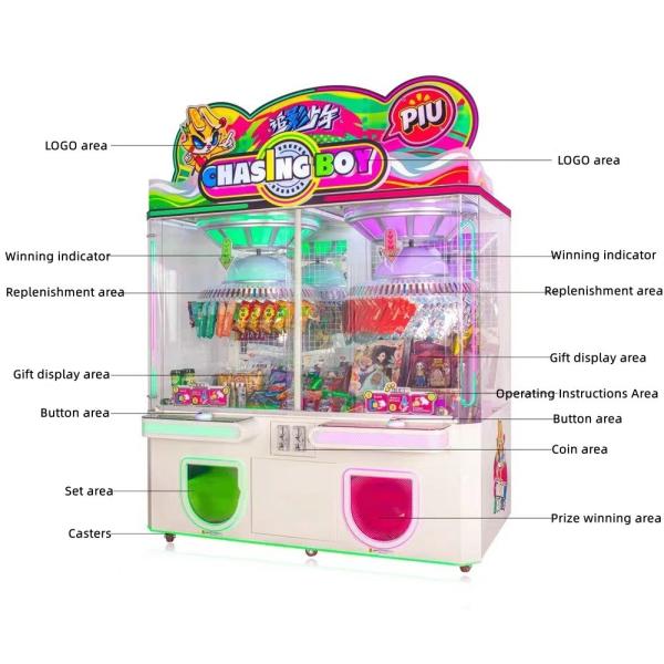 Автоматический крановый торговый автомат 220 Вт США Подключатель оборудования игрушки граббер игра 530 Вт мощность