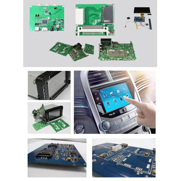 Обслуживание SMT электронное PCBA разнослоистое через собрание Pcb отверстия