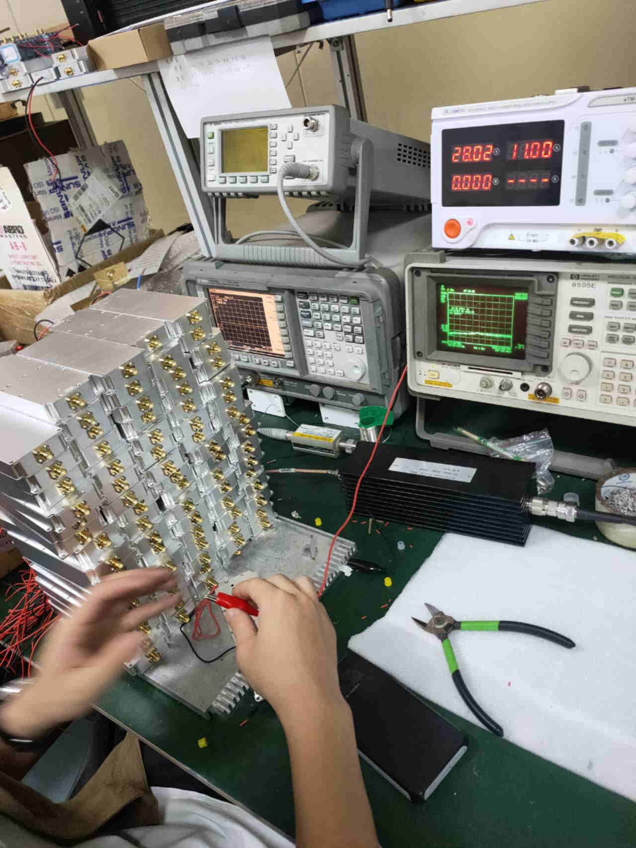 модуль силы 2.4G 5.8G 5.2G 1.5G RF для блокатора Jammer воздушного транспортного средства трутня UAV