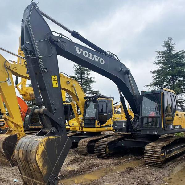 Track Type EC240 Used Volvo Excavators Digging Machines Hydraulic Crawler 24Ton