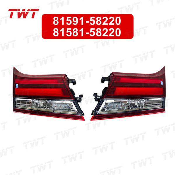 Original 81591-58220 81581-58220 Rear Lamp Lens and Body 8159158220 8158158220 for Toyota Alphard Vellfire Hv 2015-2018 Ggh30