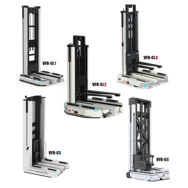 VFR,VNA Fork-Type AMR,Very Narrow Aisle Fork-Type Autonomous Mobile Robot,Warehouse Automation And Logistics Industry Automatically Organize And Stack Pallets Handling Robot
