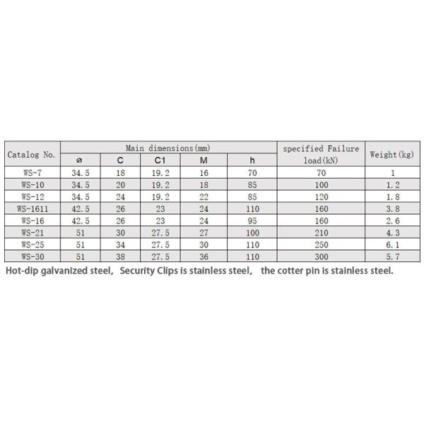 Customizable Transmission Line Socket Eye Substation Fittings Hot Dip Galvanized