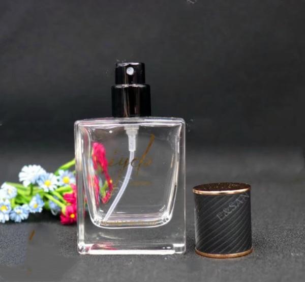 glass bottleperfume bottle glass 30 mlchina recycled glass bottles black  cap plastic