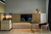 Instalação de móveis de apartamento de estilo resort resistente ao desgaste Sofá e cadeiras personalizados