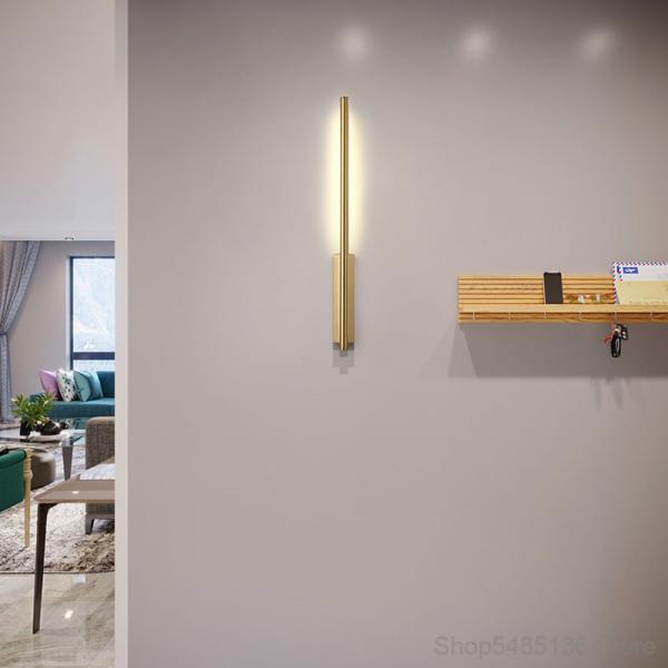 Golden Bedroom Bedside Wall Light Bathroom Mirror Front Lamp Link LED Reading Wall Sconce(WH-OR-225)