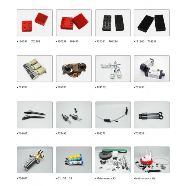 116235 Model Frame Lower Roller Guide for VT2500 Auto Cutter Machine with 0.05 Kg Weight