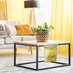 Biodegradable Easy Stick-On Disposable Car Trash Bag, Compostable Cornstarchbag Leakproof Vomit Bag, Kitchen Storage Bag