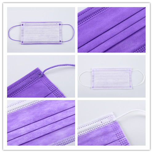 Medical Face Mask Manufacturer 4 Layer Color Adult Disposable Protective Face Mask