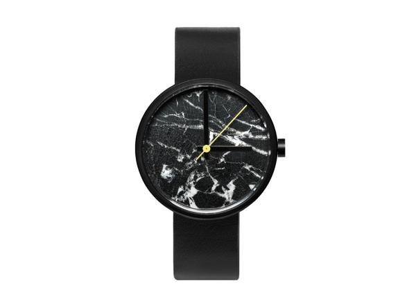 High End Unisex Marble Wrist Watch , Marble Dial Watch PVD Coating Color