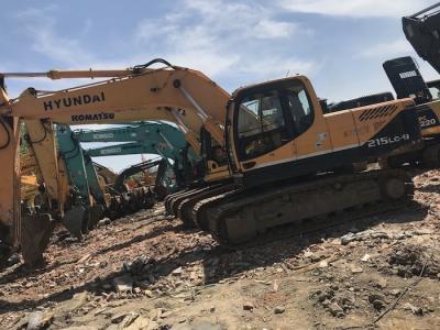Hyundai D6BV-C Engine 21T Hyundai R215LC-9 Used Excavator Machine