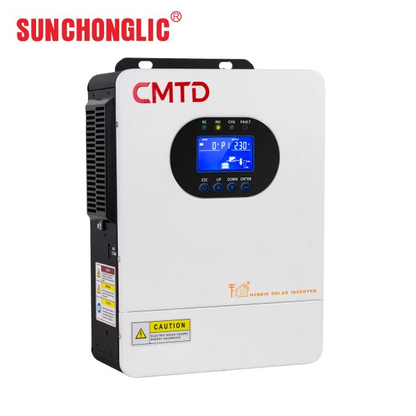 SUN-D This 1.2kW pure sine wave hybrid inverter integrates MPPT technology , dual AC and PV charging inputs , and UPS functionality into a single , reliable power solution