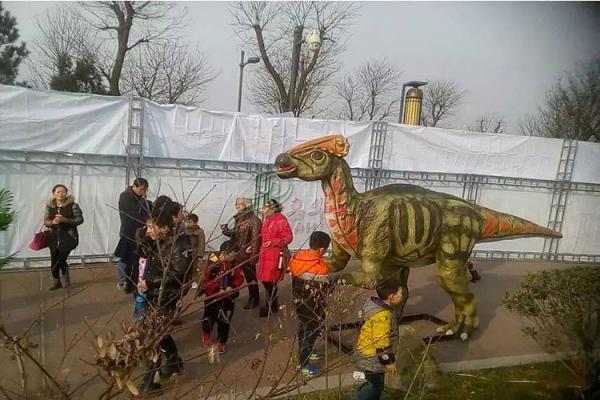 Vida de Frp - faça sob medida a exposição da estátua do dinossauro no parque independente especial da decoração exterior