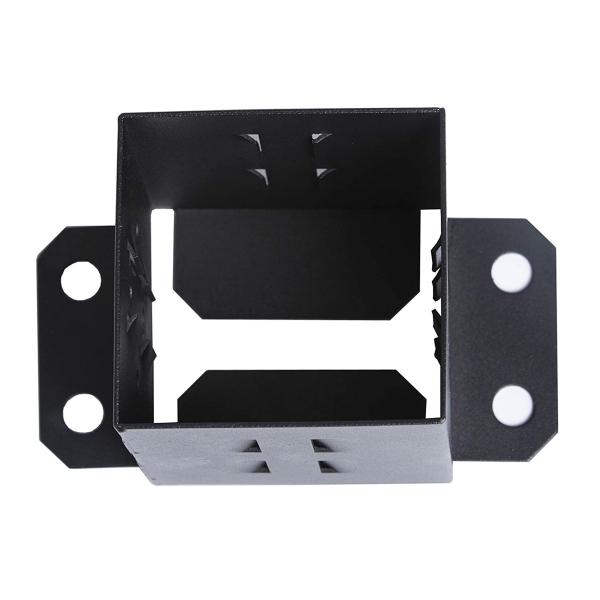 Standard Size Free of Mold Heavy Duty Metal Anchor Base for Garden Fence Rail Bracket