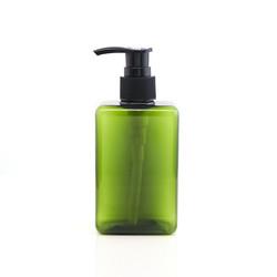 Custom 100ml Empty Bottles Flat Square Dropper Spray PET Cosmetic Jars