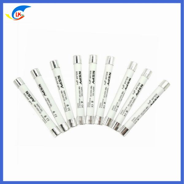 10*35mm  Ceramic Fuse Tube DC1500V 1-50A Photovoltaic Protection Device