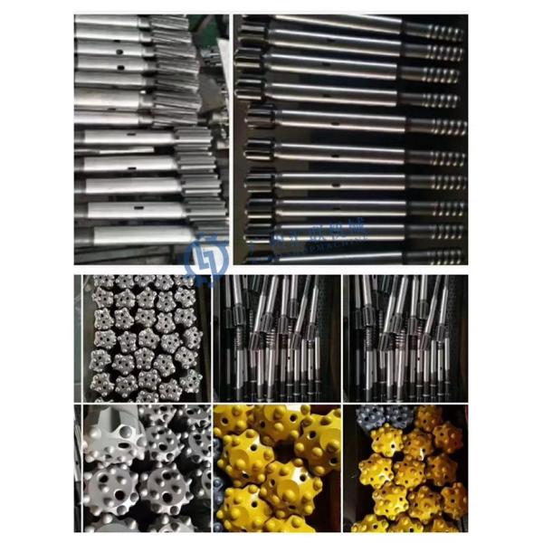 Адаптер для буровых деталей Детали машины Адаптер хвостовика сверла HD709-45T38-620 для добычи полезных ископаемых