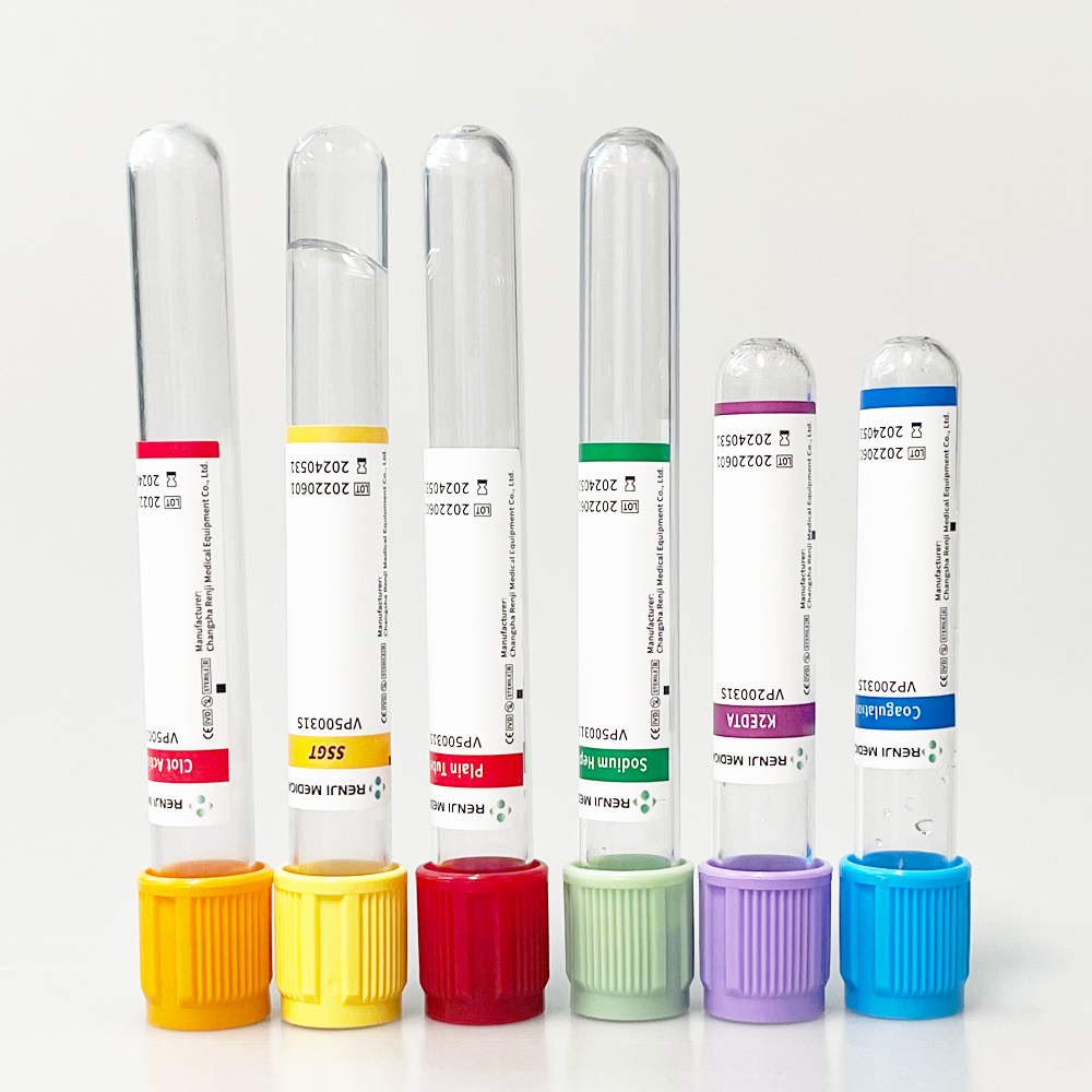 CE Certification Blood Collection Pt Vacuum Lithium Heparin Tube Microtainer