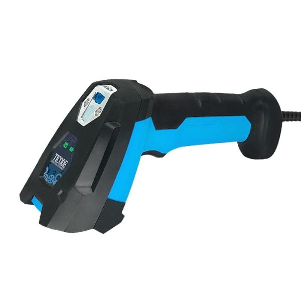 Factory Price Waterproof IP68 Handheld  1D 2D Scanning QR Reader Industrial Wired Barcode Scanner