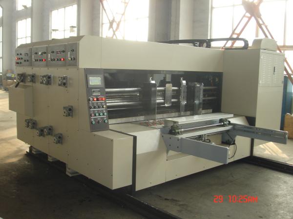 Single Slotting Carton Folding Machine Pneumatic-Flapping For Cardboard With High Speed