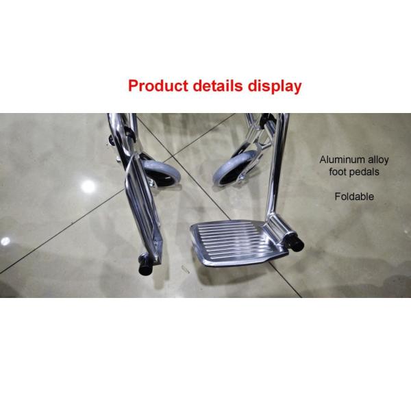 Quick Fold Light Weight Manual Folding Wheel Wheelchair Standard Wheelchair 79*28*30cm