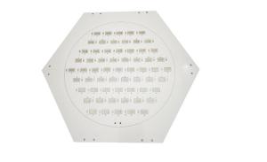 O diodo emissor de luz que ilumina o alto densidade da placa do PWB do protótipo