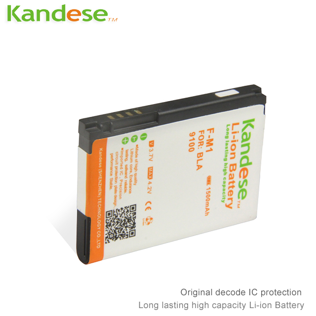 Factory Repalcement Cell Phone Battery 1500mAh Capacity Batterie Batterij For Blackberry F-M1 F M1 FM1 9100/ 9105